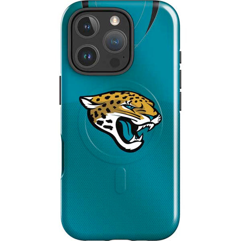 NFL Jacksonville Jaguars Team Jersey iPhone 16 Pro Magsafe Impact Case